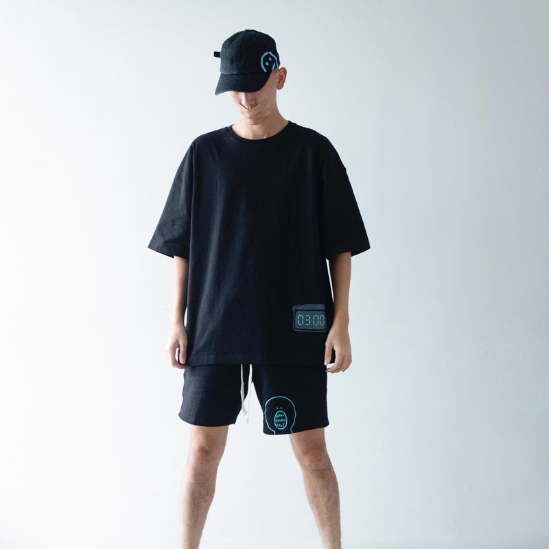 FAITH FADE DYSTOPIA - 3 AM Oversized Tee (Black)