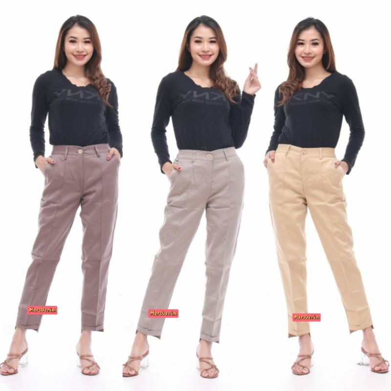 CELANA BAGGY PANTS WANITA CEWEK