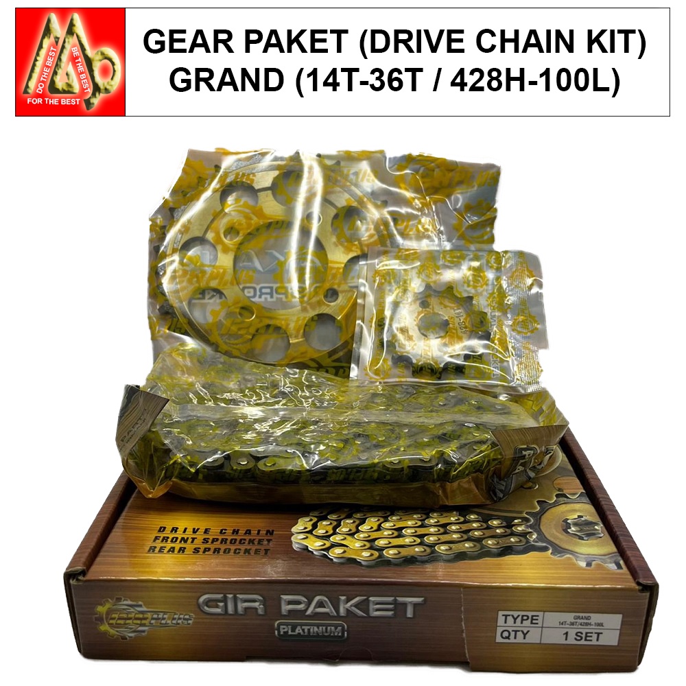 Grand / Gear Paket (Drive Chain Kit) / 128+