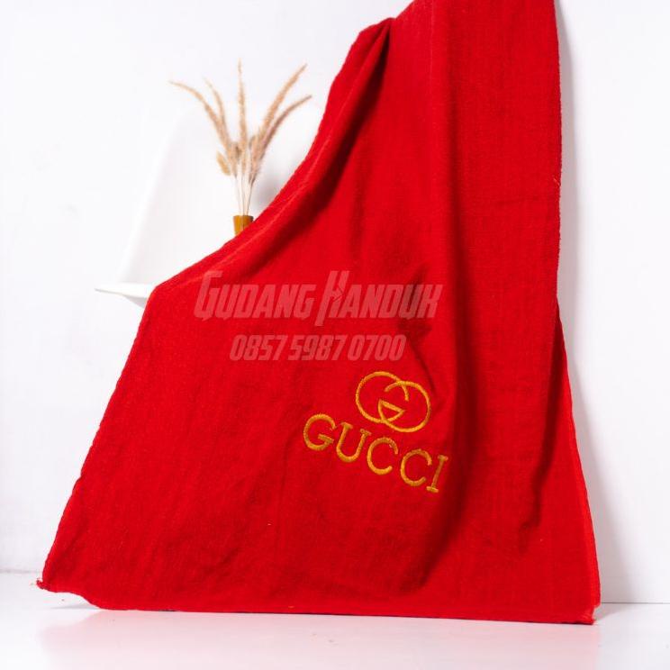Paling Laris Handuk Gucci Polos Jumbo 80x160 - Handuk Jumbo Tebal - Handuk Gucci Jumbo