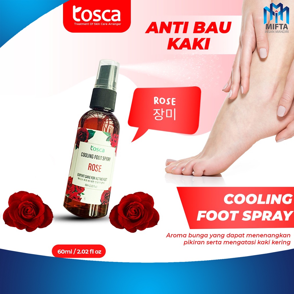 SPRAY PENGHILANG BAU KAKI / FOOT SPRAY / COOLING FOOT SPRAY