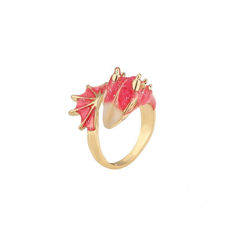 Cincin Wanita Aneka Warna Gaya Vintage Adjustable Untuk Pesta Rave