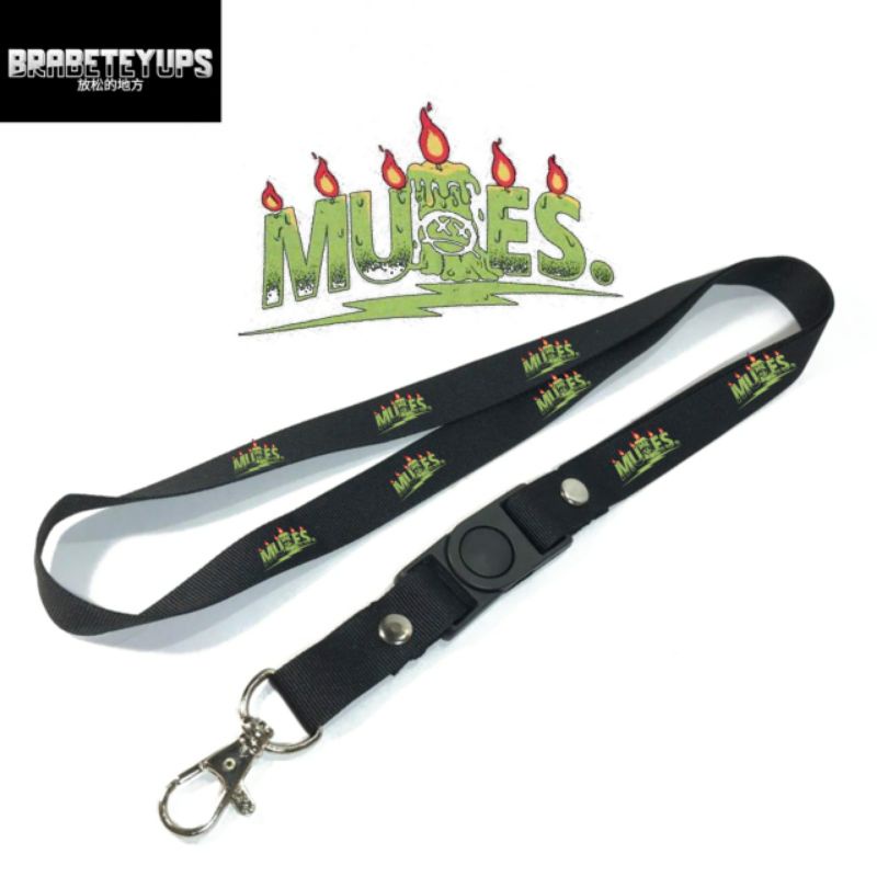 

lanyard MULES / tali lanyard gantungan leher name tag id card / pods / brand lokal