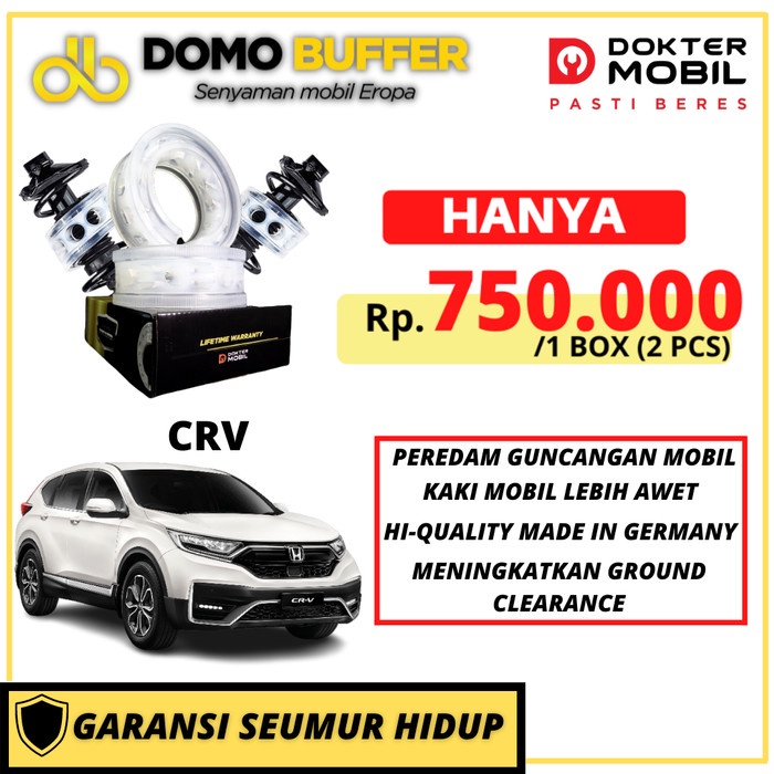 Domo Buffer CRV Original Dokter Mobil | Peredam Guncangan Mobil