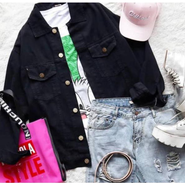 Best G00GD Jaket Jeans warna wanita, Bahan berkualitas, ukuran L dan XL 42 Baru