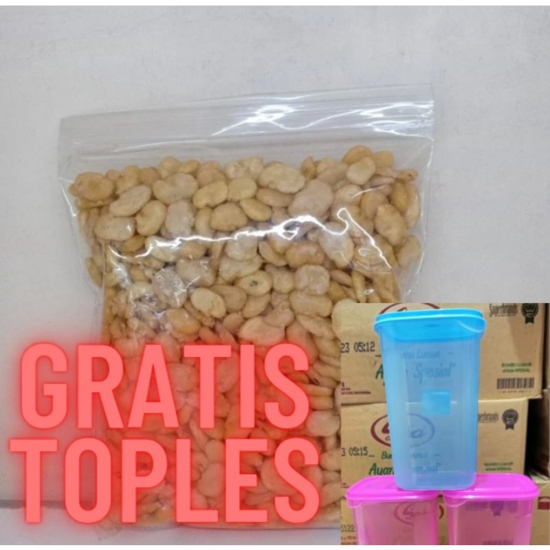 

Kacang Koro Kupas / kacang Merci GRATIS TOPLES