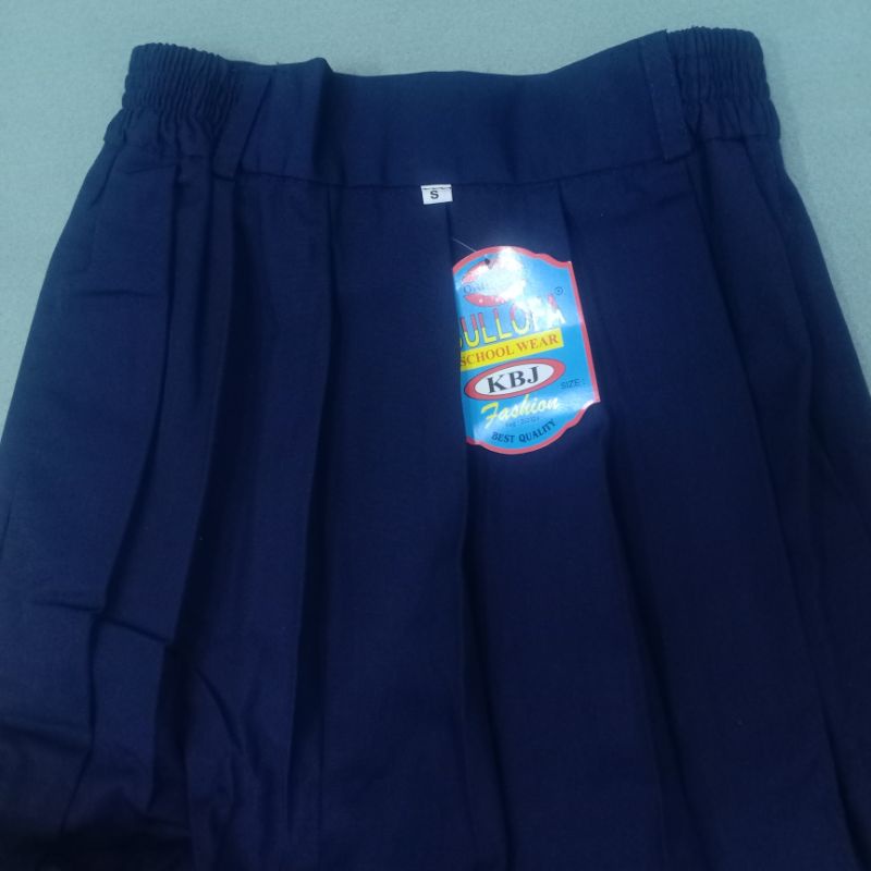 Rok Sekolah, Panjang Rempel Biru Merk Bullofa