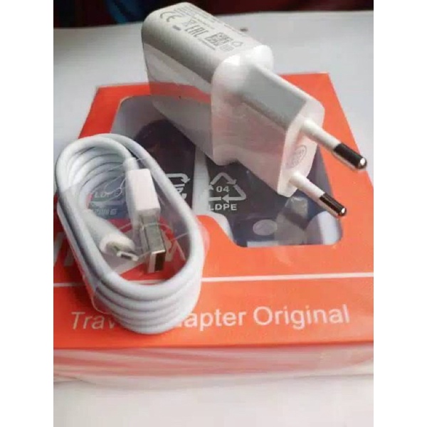 TERLARIS CHARGER XIAOMI REDMI 6 6A 5A 4A 4X 3 3S NOTE 3 [ MDY-08-EI ] ORIGINAL Micro dan tipeC