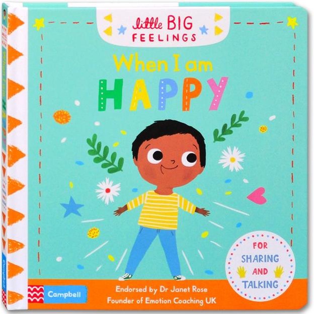 

Promo When I Am Happy Little Big Feelings Board Book (For Sharing & Talking)