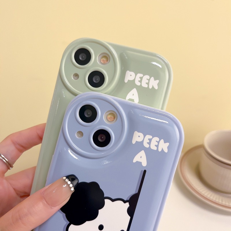 Soft Case Motif Anjing Untuk OPPO A57 A5 A9 A53 A33 A31 A7 A5S A12 A11K F9 Pro A15S A35 A32 A33 F11 A3S VIVO V23 S1 Y11 Y20 Y30 Y15S Y20 Y19 Y20i Y20 Boo Sepatu Sneakers Lace Up Untuk Wanita