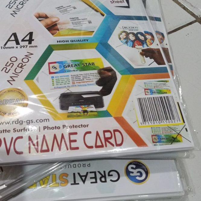 

EXCLUSIVE!PVC NAME CARD 250 mic|KD7