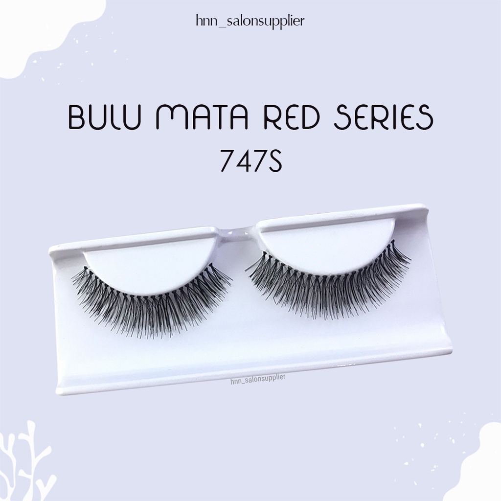 747S Bulu Mata Palsu Handmade Fake Eyelash Eye Lashes Lash Artifivial Belle Eyelashes