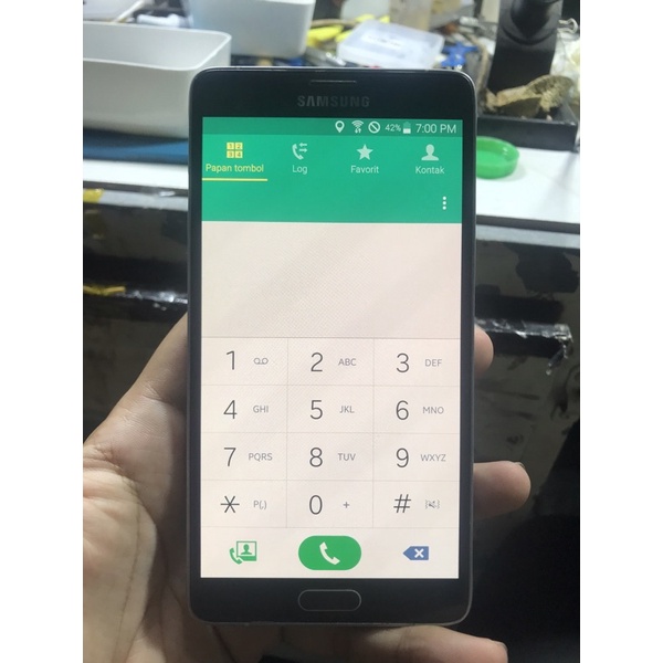 lcd samsung note 4 ori cabutan