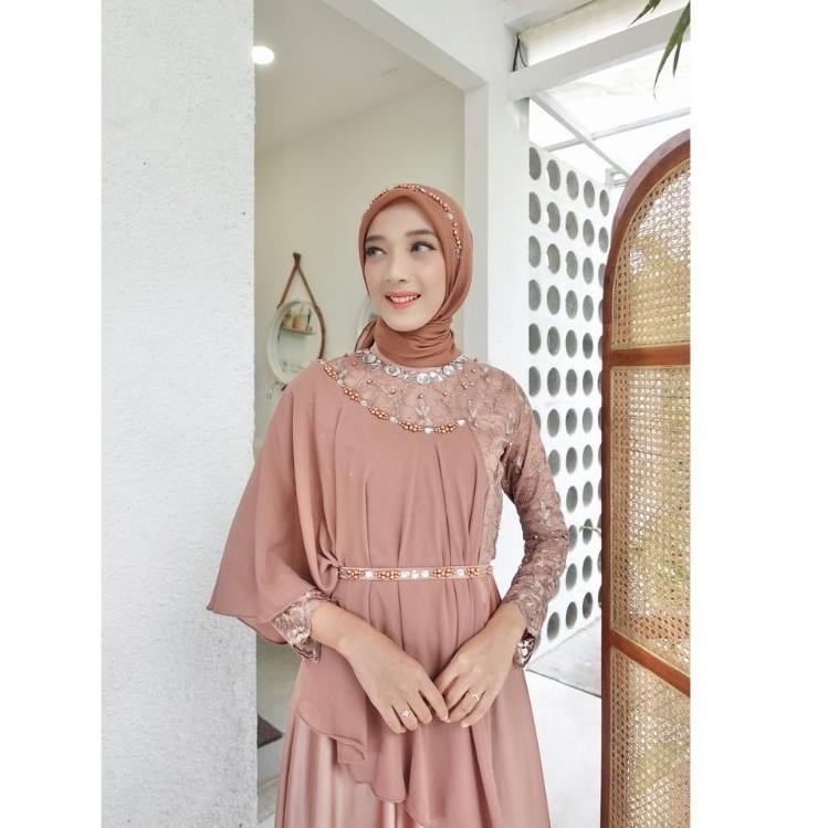 Murah Meriah GAMIS 10 LOOK TRENDING ( READY JUMBO ) GAMIS PESTA TERBARU / GAMIS BRUKAT TERBARU 2022 