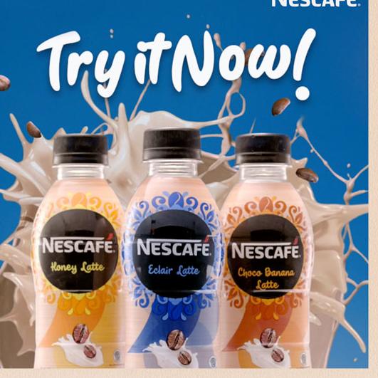 

11.11 Brand NESCAFE Minuman Kopi Susu Kopi Instan Éclair Latte 220ml x 4 pcs grosir