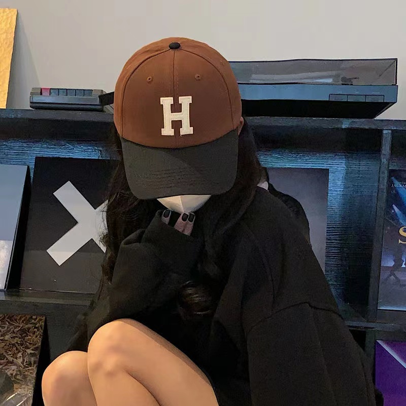 Topi baseball Motif Bordir Gaya Korea Untuk Pria Dan Wanita