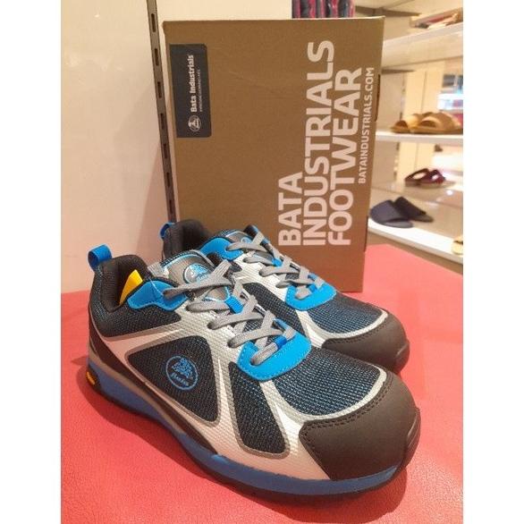 BRIGHT 021 SEPATU SAFETY SHOES PRIA BLUE BATA INDUSTRIAL FOOTWEAR SDFS5646SD