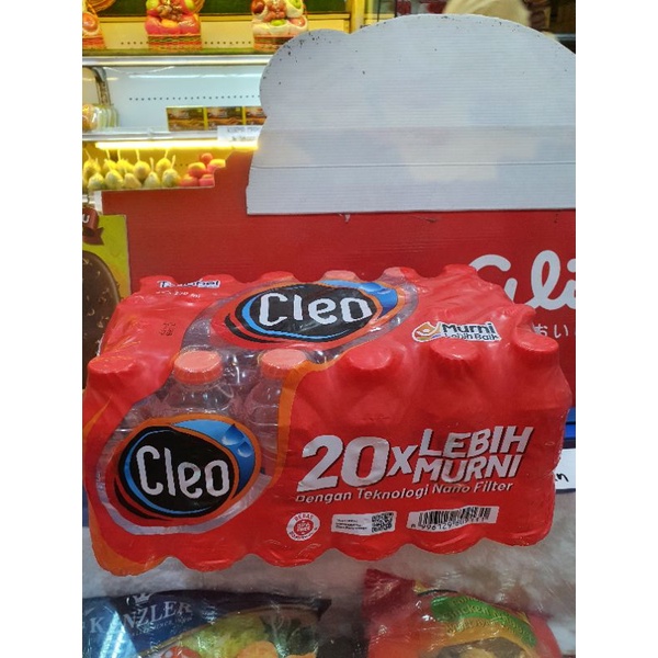 

Cleo isi 24x 220 ml ( botol mini )