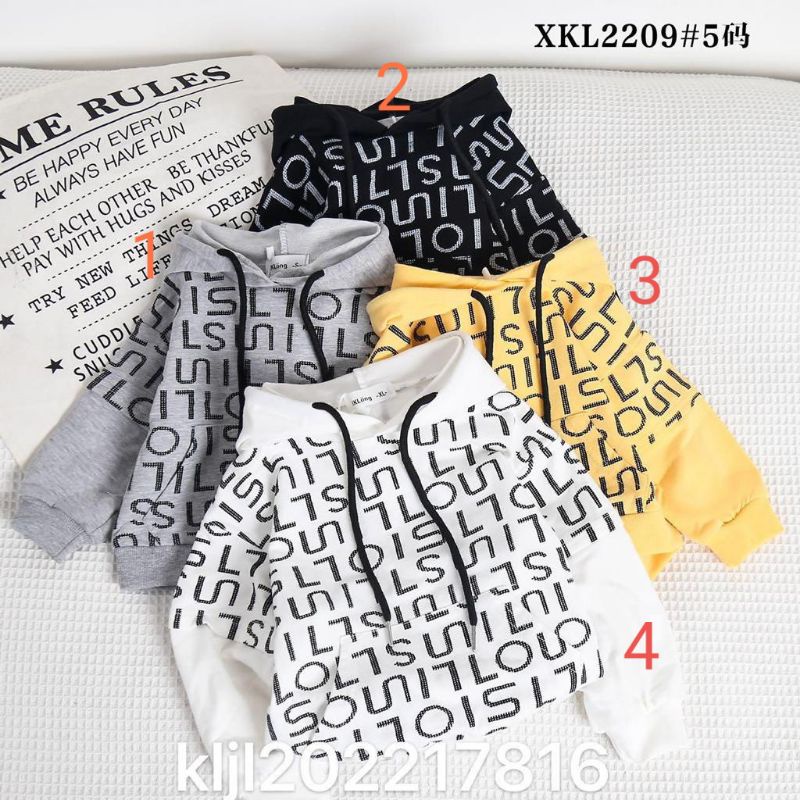 Sweater Hoodie Bayi SML