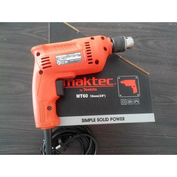 Mesin Bor Maktec MT 60 / Mesin Bor Tangan / Bor Listrik