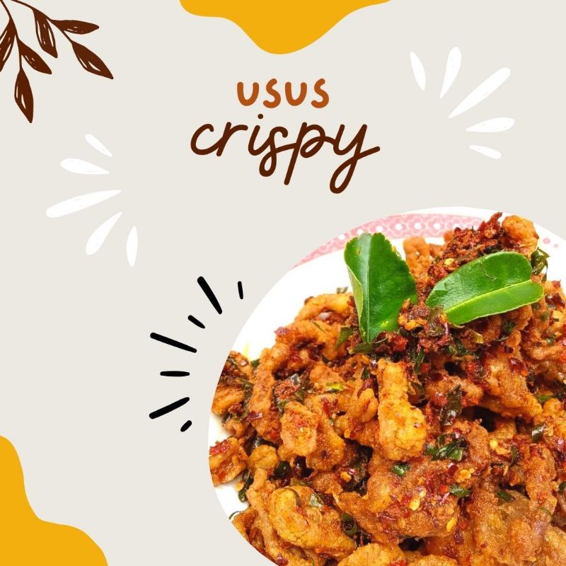 

USUS CRISPY PEDAS 125gr