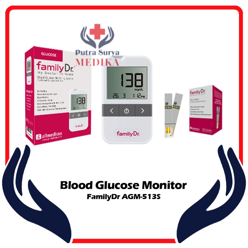 Family Dr Alat Cek Gula Darah | Blood Glucose Monitor FamilyDr