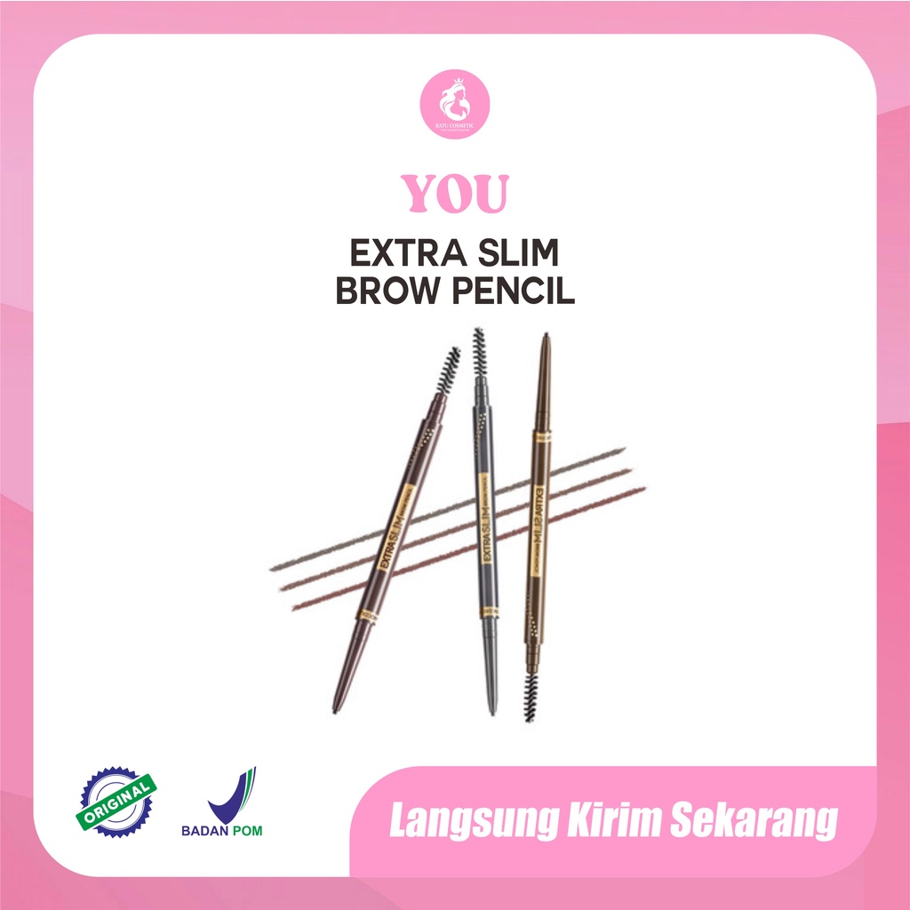 YOU EXTRA SLIM BROW PENCIL  | PENSIL ALIS