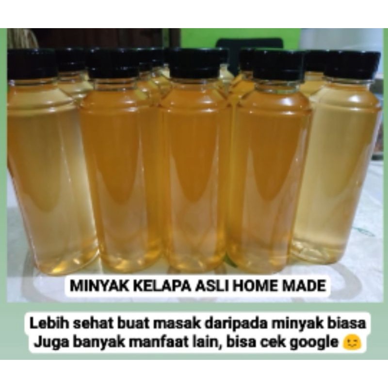 

MINYAK KELAPA MURNI HOME MADE ISI 250 MIL