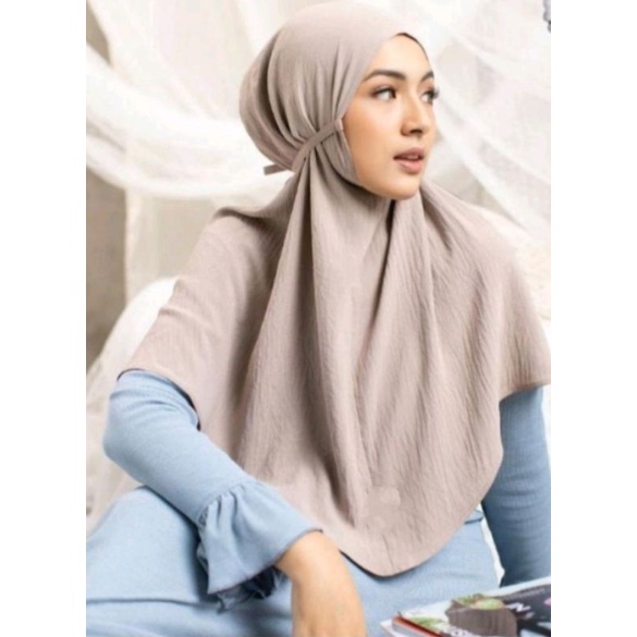 Bergo Maryam non pet crinkle airflow