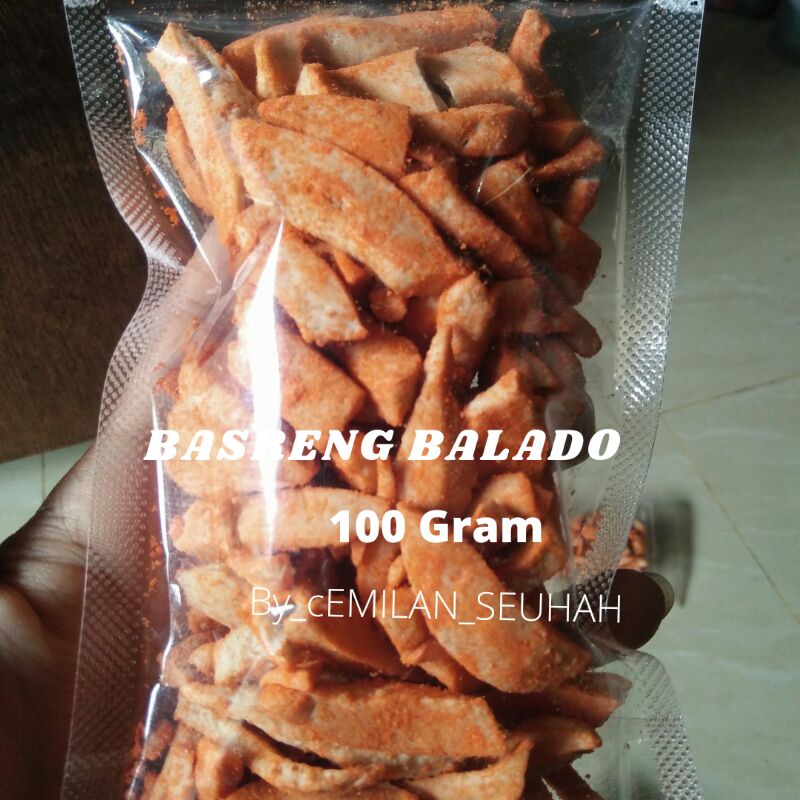 

Basreng Stik Balado Gurih Manis Isi 100gram