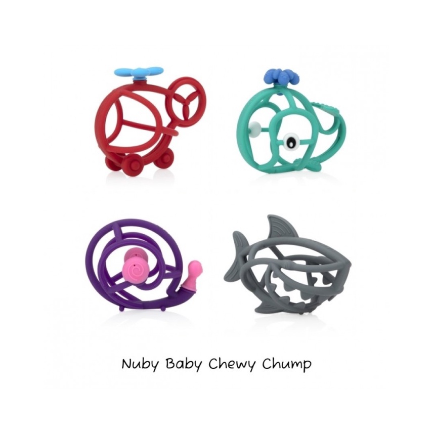 Nuby Chums Soothing Teether - Gigitan Bayi