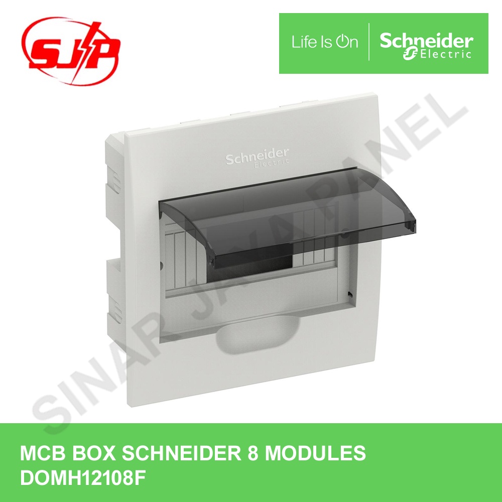 MCB BOX DOMAE SCHNEIDER 8 GRUP MODULE INBOW DOMH12108F