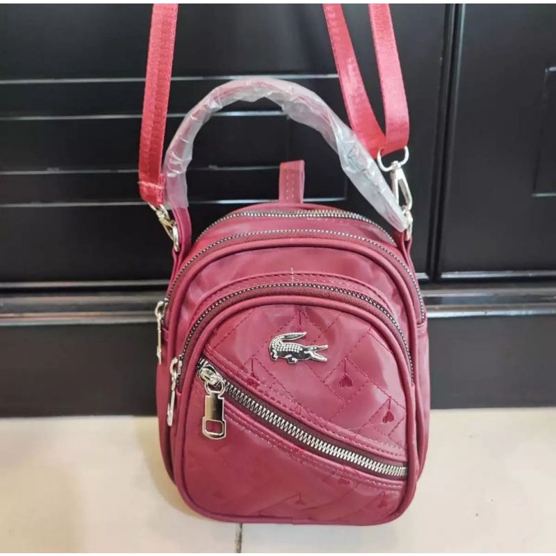 Ransel Mini Multifungsi Kantong Res Miring Terbaru