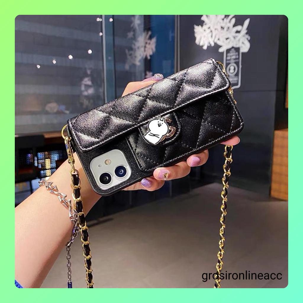 Casing Model Tas FH86 dompet ID kartu for Samsung A02 M02 A02s M02s A03 A03s Core A04s A10 M10 A12 A13 A22 A23 A24 A30s A32 A33 A50 A50s A51 A52 A52s A53 A71 A72 A73 5G