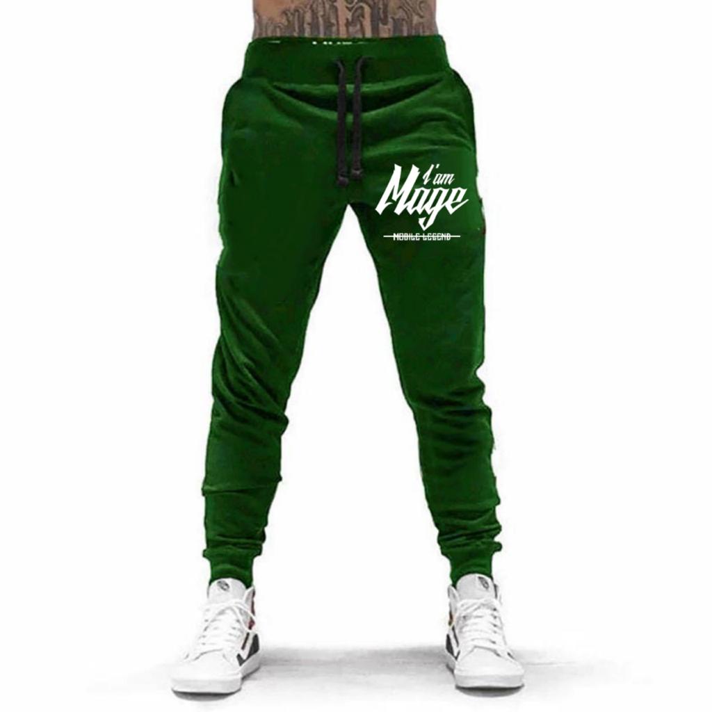 CELANA PANJANG JOGGER I AM MAGE BAHAN FLEECE TEBAL / NYAMAN DIPAKAI KUALITAS BAGUS