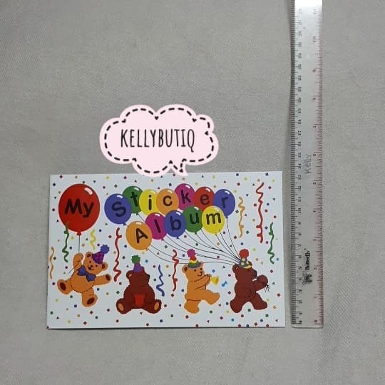 

Cantik Buku Album Sticker Koleksi Stiker Mainan Anak Gambar Beruang Kecil Sale!!!