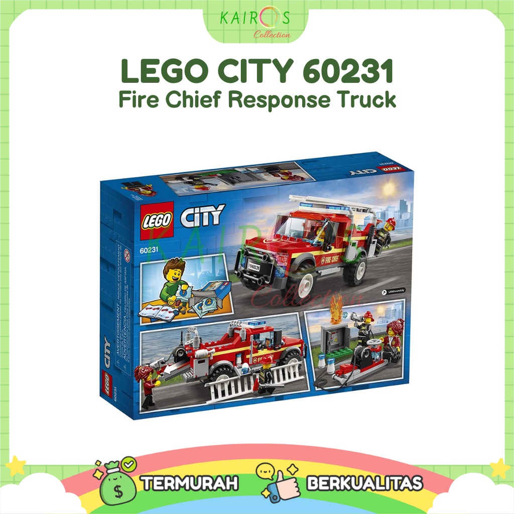 LEGO City Fire Chief Response Truck 60231