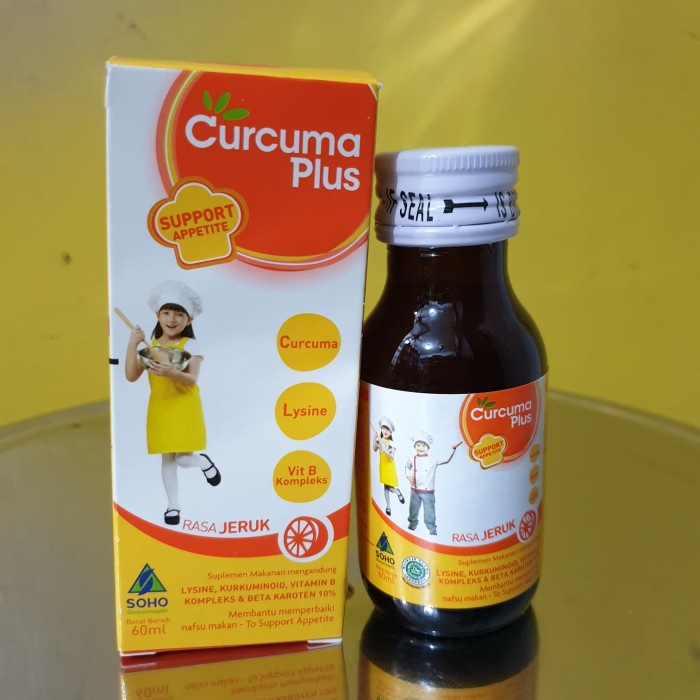 CURCUMA PLUS PENAMBAH NAFSU MAKAN ANAK ISTIMEWA