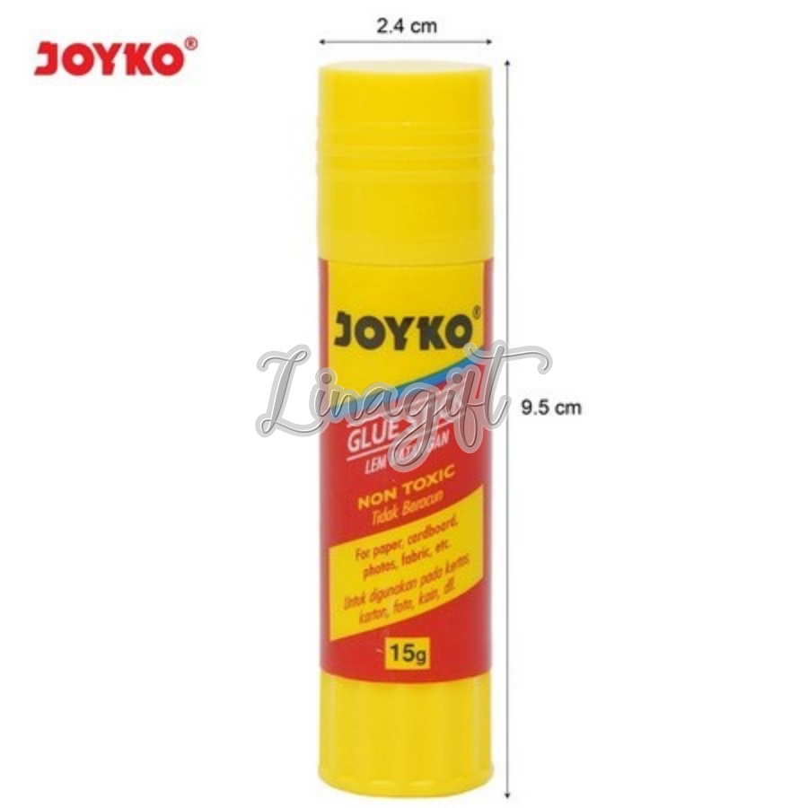 ( Ecer 1 Pc ) JOYKO - GLUE STICK - LEM BATANG PEN STIK - KERTAS PAPER GLUE STICK 6GR, 8GR, 15GR, 25GR