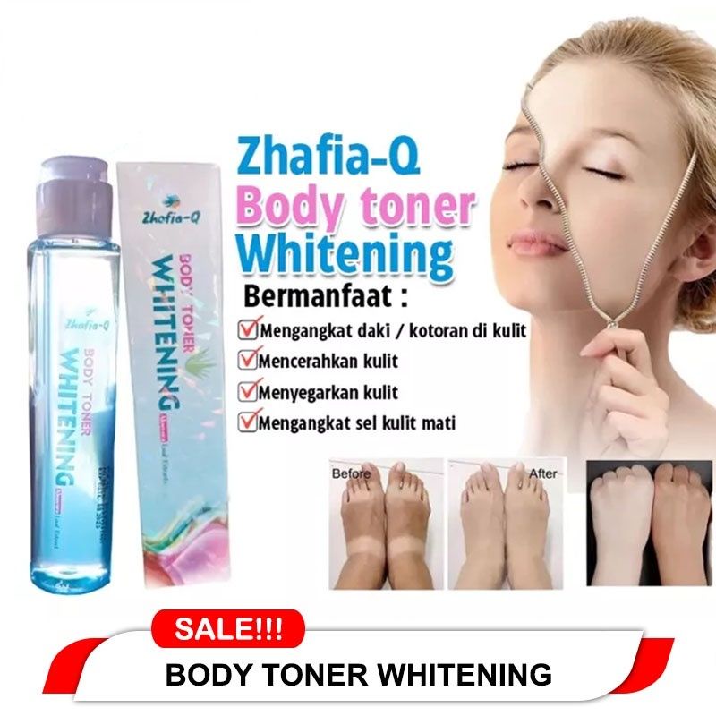 Pemutih Badan /body Toner Whitening aloevera/