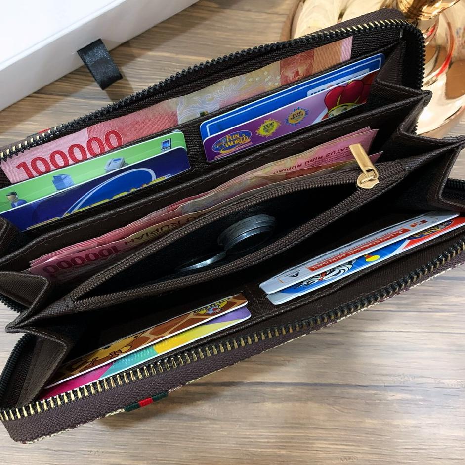Hot Sell.. DOMPET GUCCI RICH SUPER DOMPET PANJANG WANITA KULIT WATERPROOF