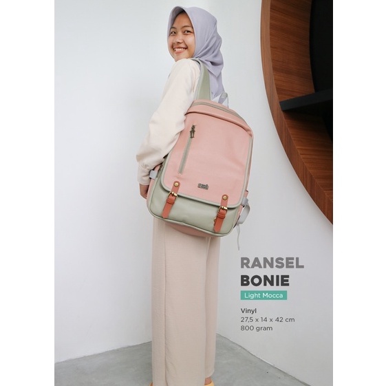 Promo Tas Ransel Wanita Rumah Warna Bonie