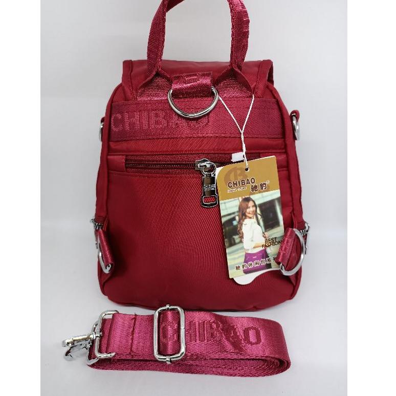 ㊔ Tas Ransel Wanita ORI Chibao 1890-8 Motif Best Seller GREAT SALES 23 ⌘