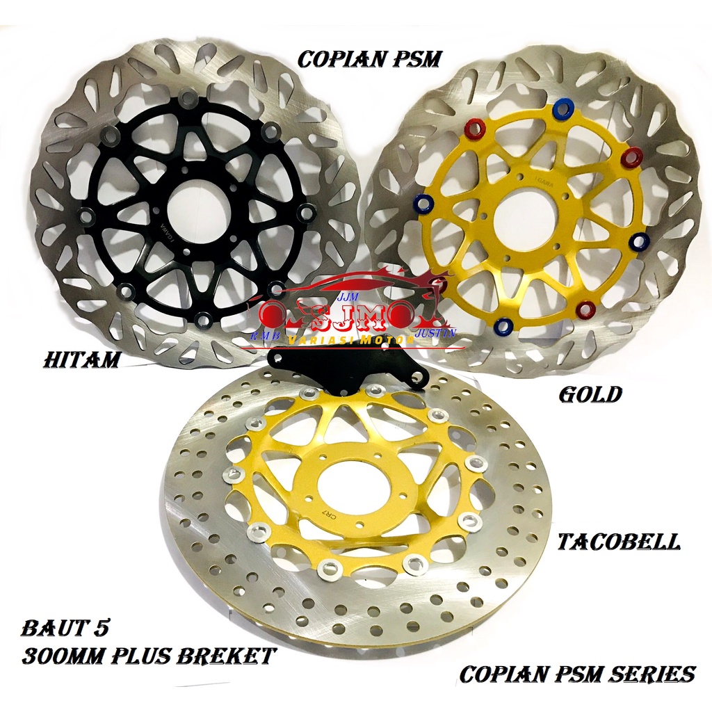 PIRINGAN BESAR SUPRA X/fit lama/grand/gl pro legenda DLL CAKRAM DEPAN 300mm plus breket set cakram