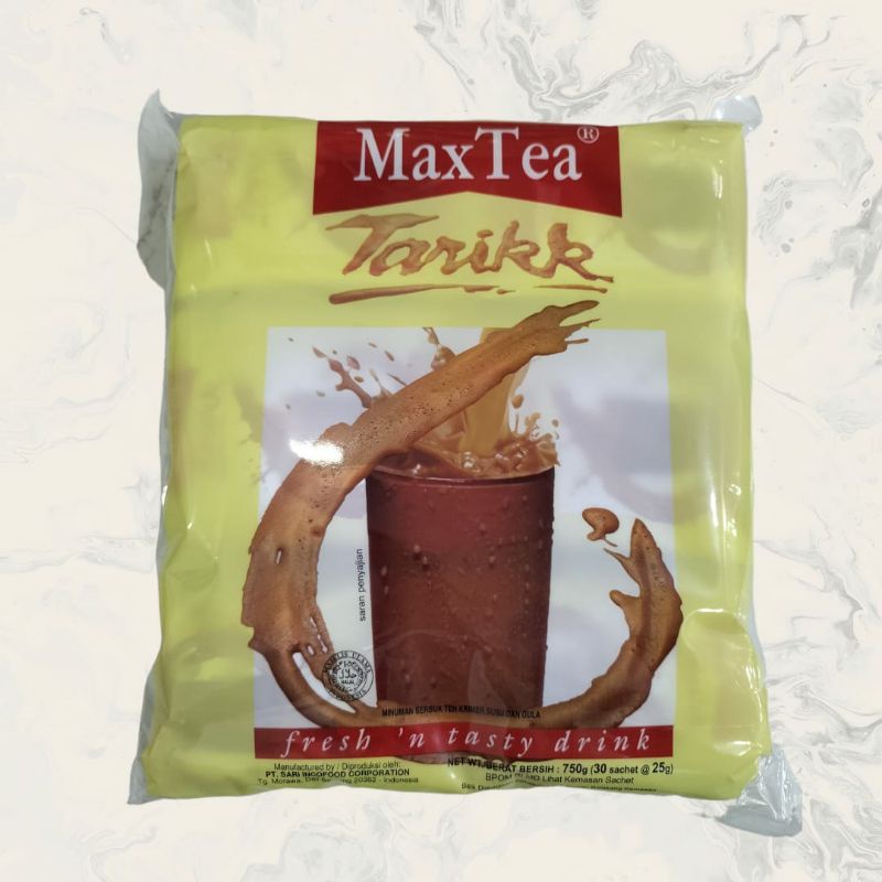 

Max tea Teh Tarik isi 30