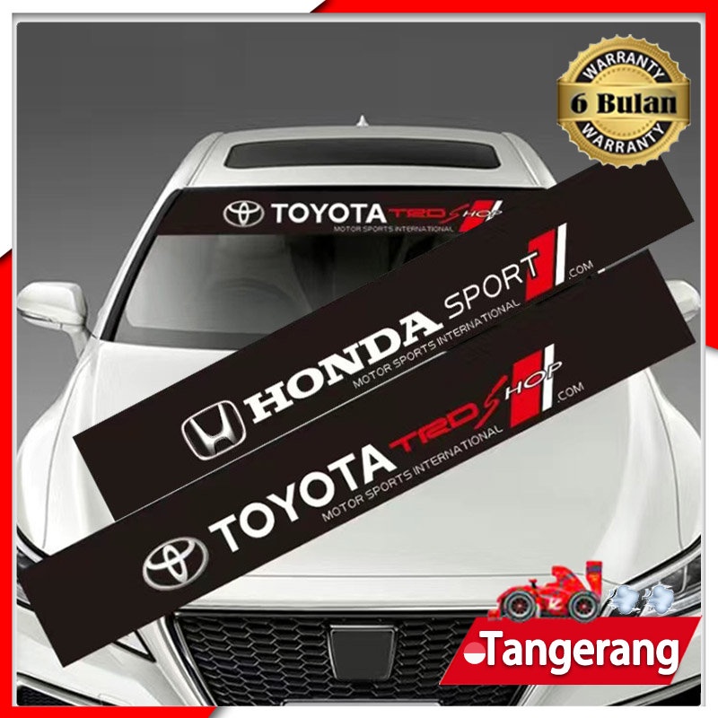 Stiker Kaca Depan Mobil / Stiker Kaca Mobil / Car Windshield Sticker