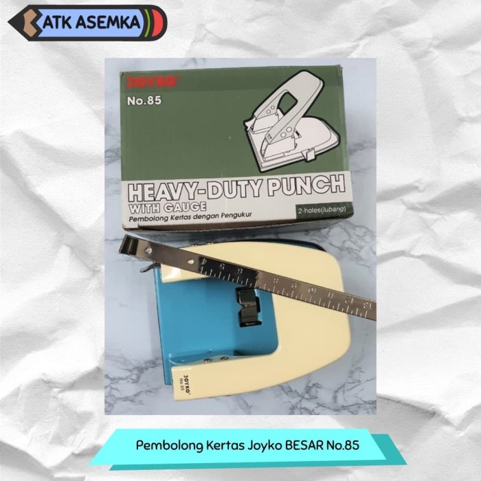 

Mantap Pembolong Kertas Joyko Besar No.85 Promo