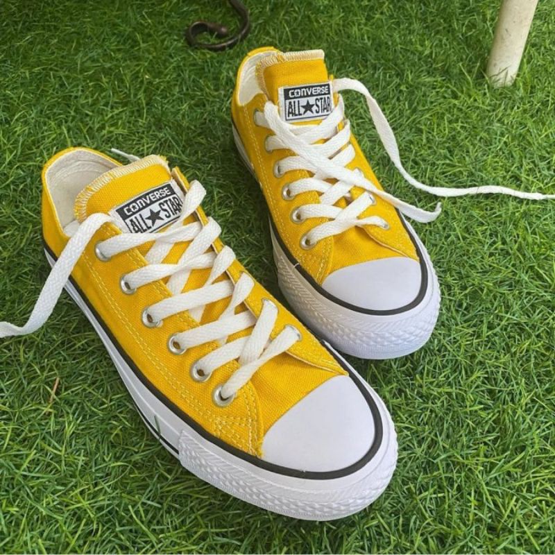 Jual Sepatu Converse Chuck Taylor All Star Ox Yellow Sepatu Converse All Star Kuning Pendek