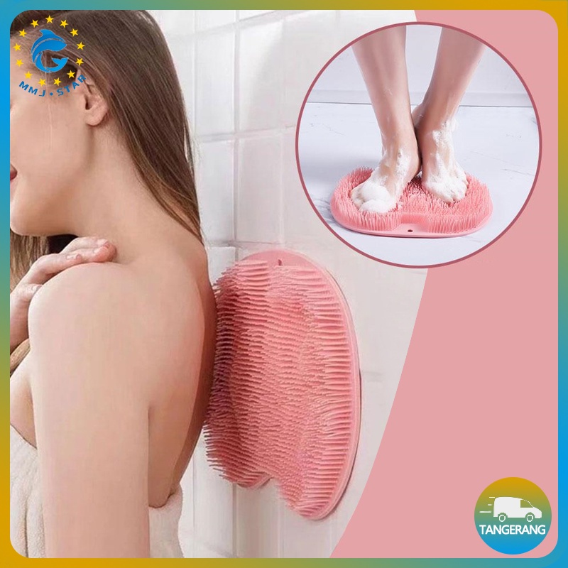 【Silikon】Alas Pijat Pembersih Kaki/Sikat Pijat Kaki Anti Slip/Alas Pembersih Kaki Sikat Pijit