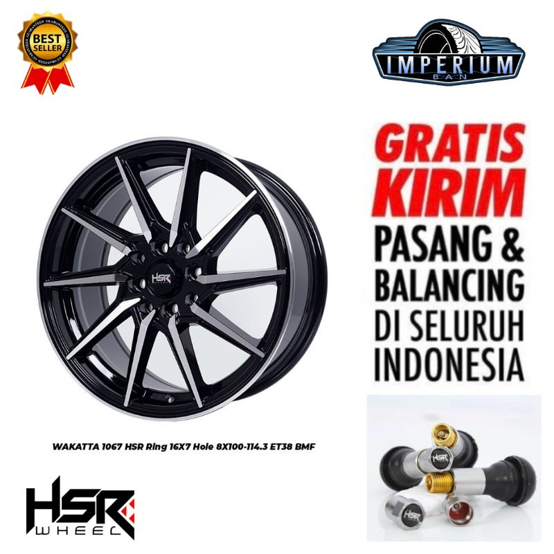 Velg - Pelek Mobil Brio Avanza Kijang Jazz Yaris Calya Vios dll Hsr Wakatta Ring 16 | Toko Velg Peka